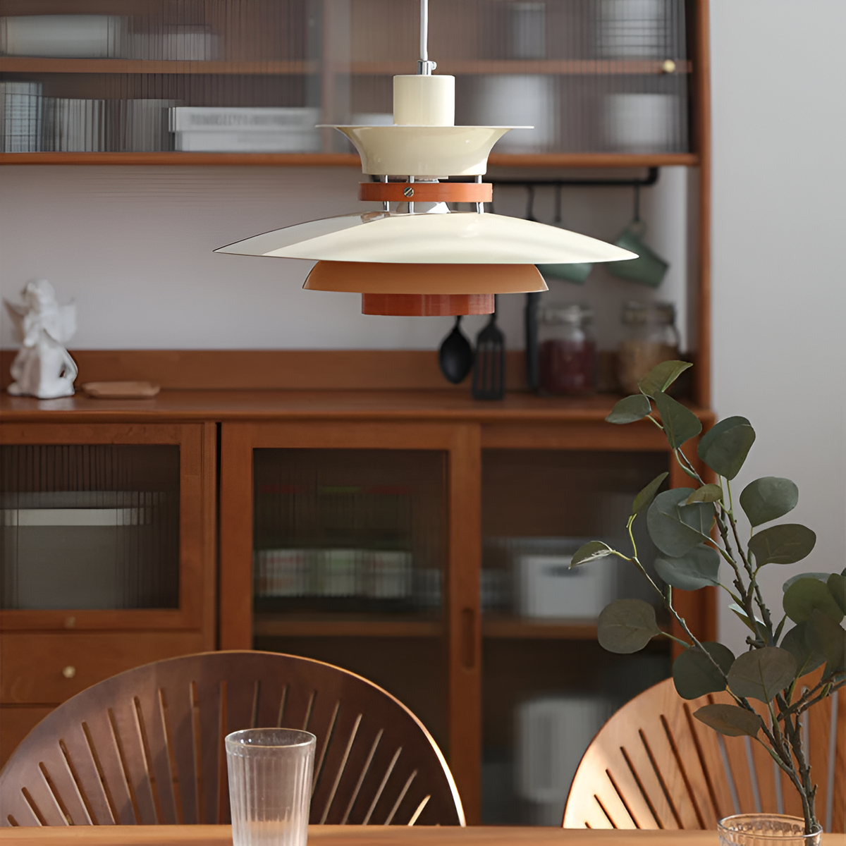 Aurora van Stilte Nordic IJzeren Hanglamp