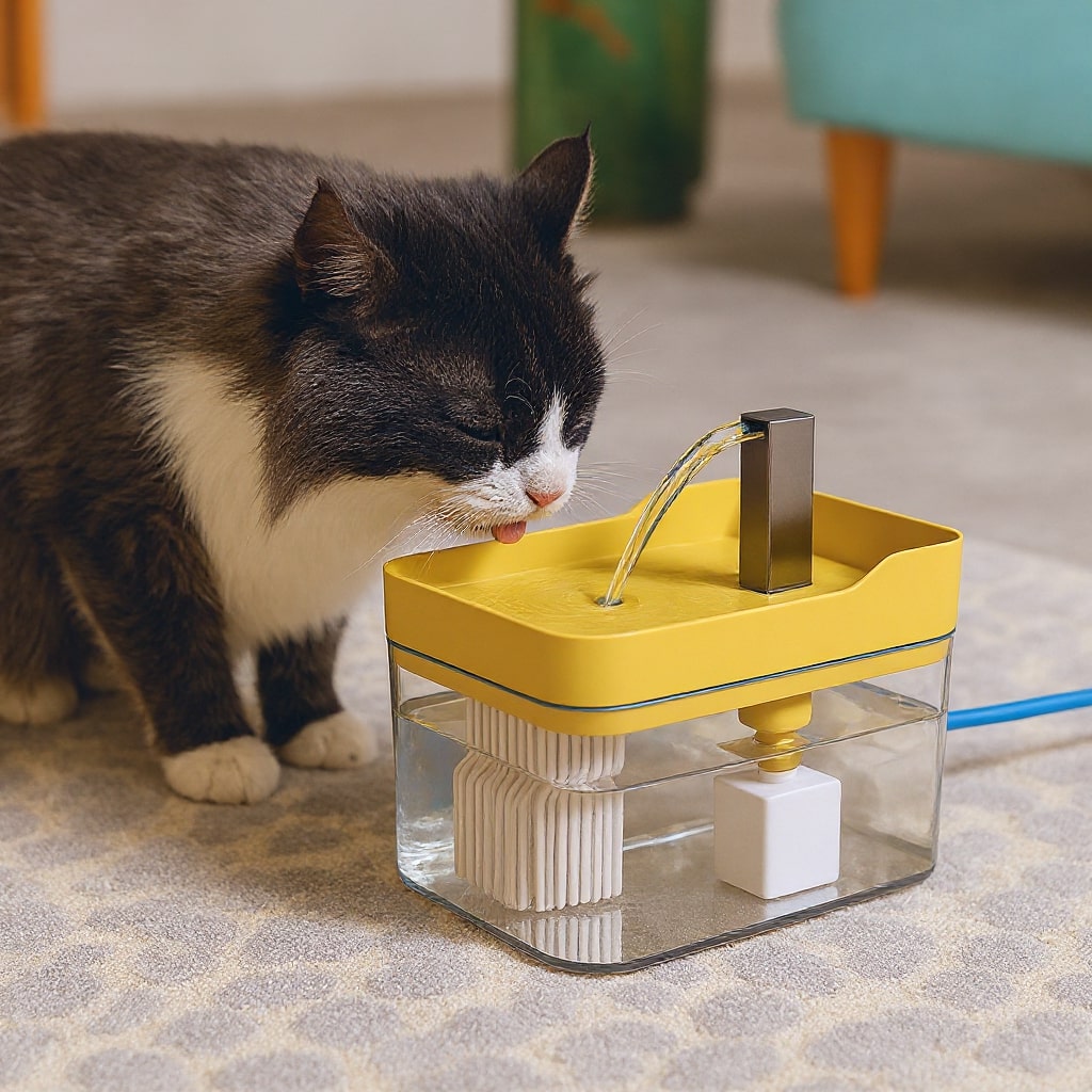Drinkfontein Kat | Waterfontein voor Katten & Honden | DorstLesser