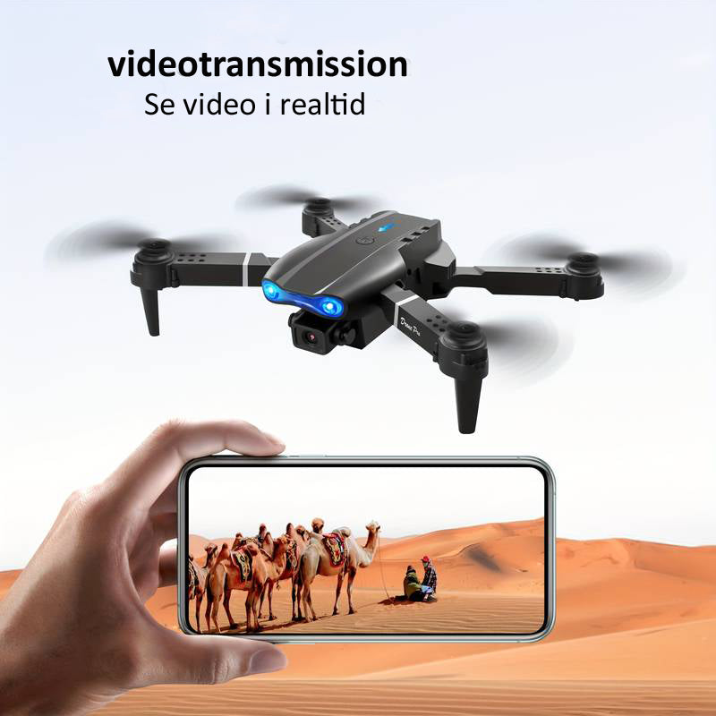 SkyCapture - Drone met dubbele camera 4K UHD voor buitengewone luchtfoto's