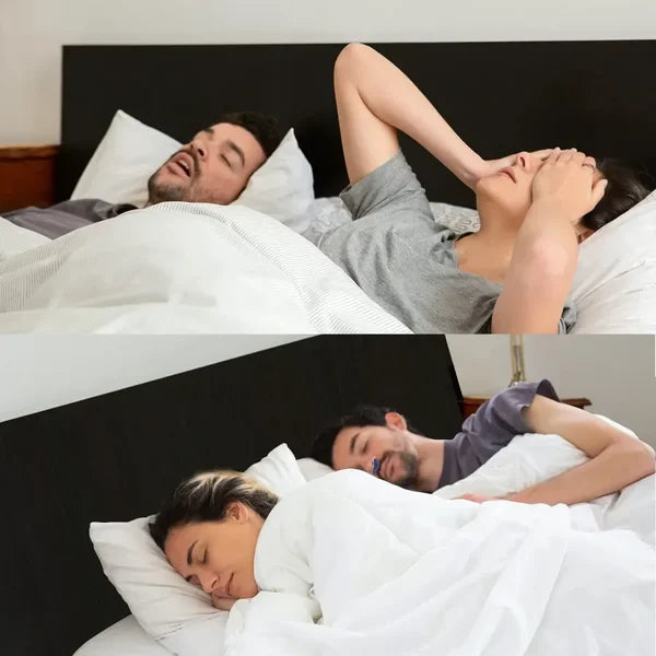 Slaaploos, maskervrij, Micro-CPAP Anti-Snurken