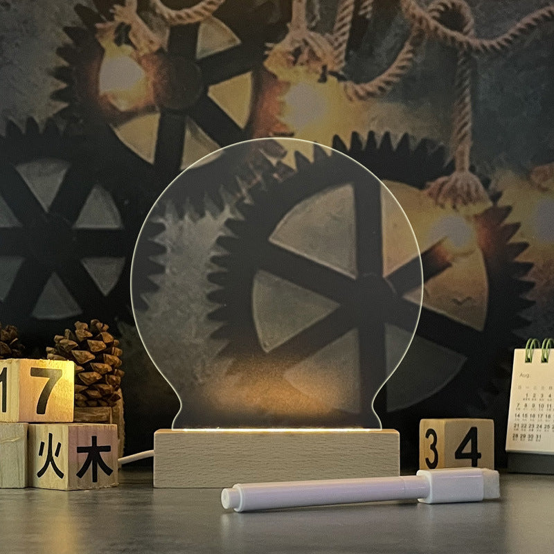 BrightNote | Gezellig nachtlampje met creatief bord