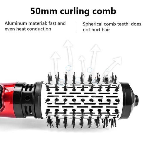 3-in-1 Rotating Hot Air-Hairstyler en Föhn