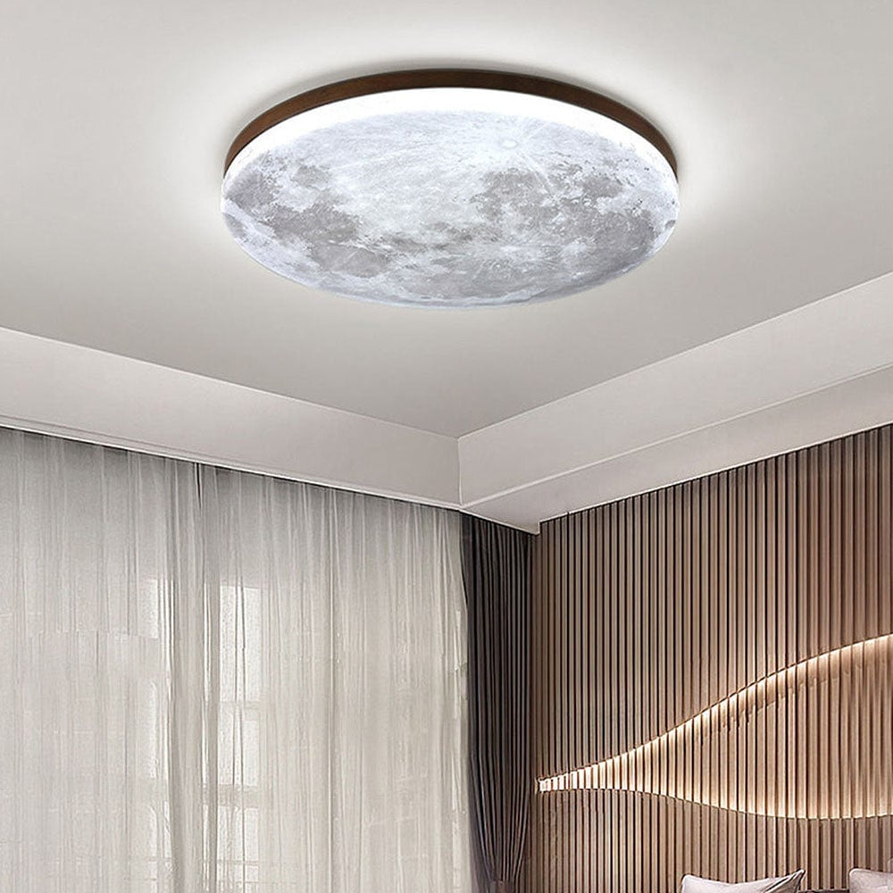 Éclipsa | Rond Plafondlamp – Moderne Minimalisme & Warme Sfeer