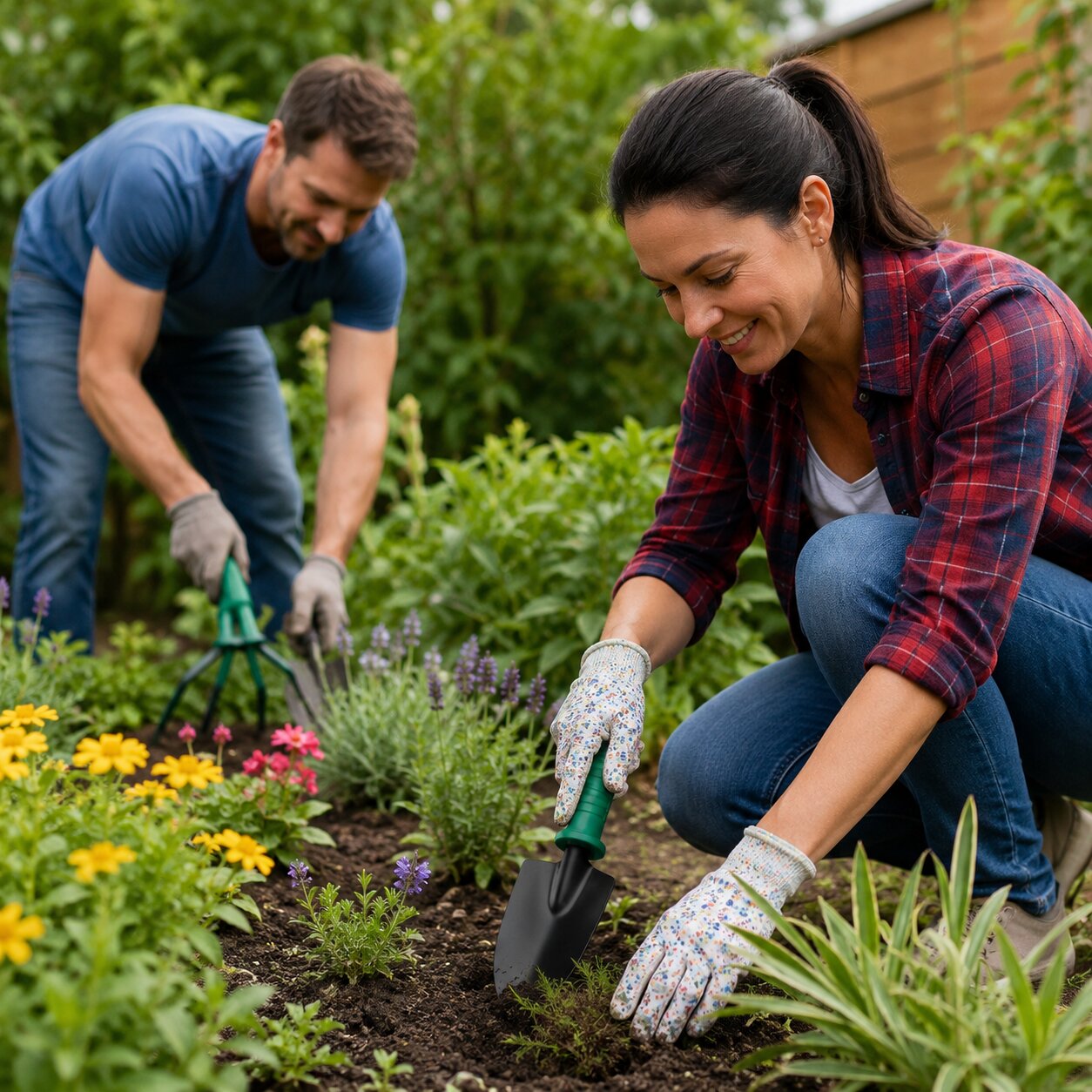 RVS Tuin Gereedschap Set met Koffer | TerraVogue