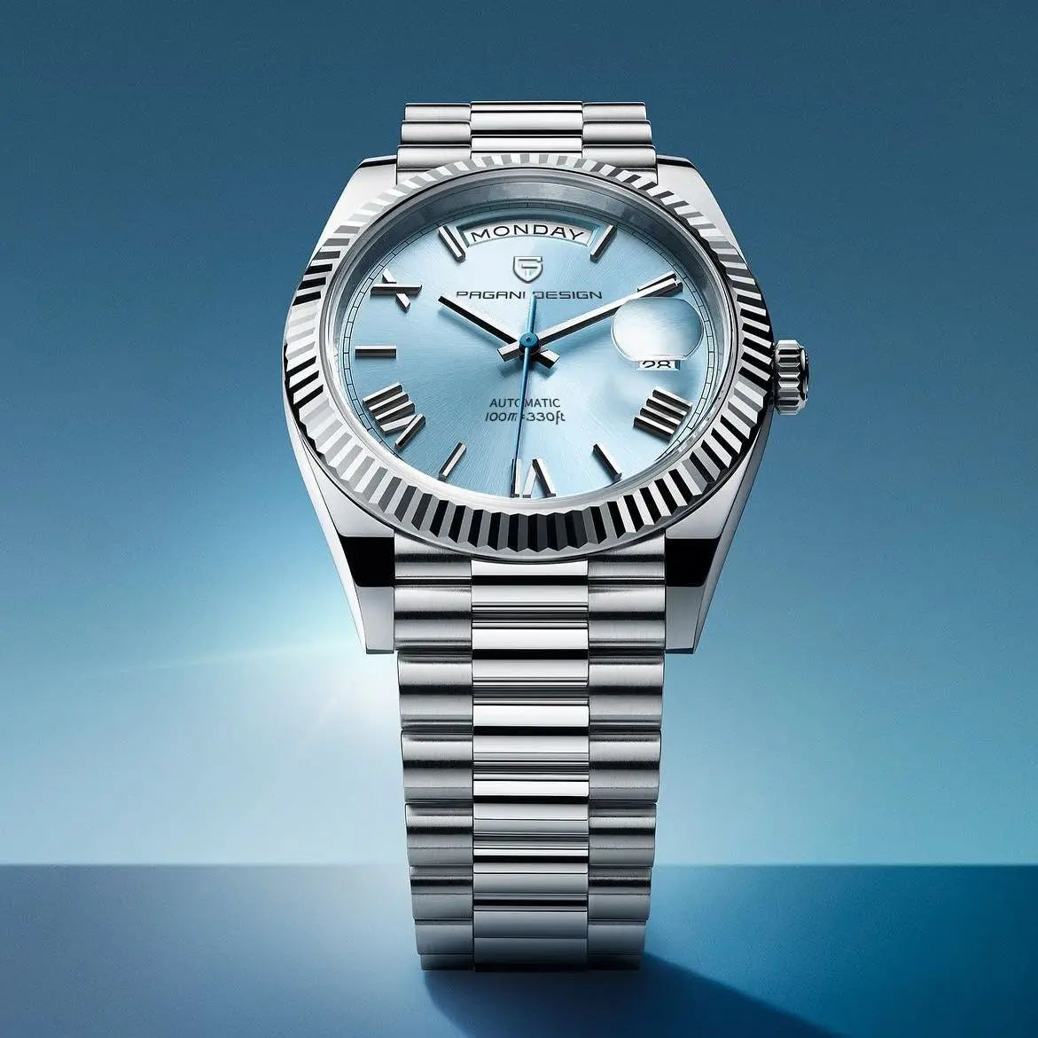 Luxe Automatisch Herenhorloge – Zelfopladend van RVS met Kalender
