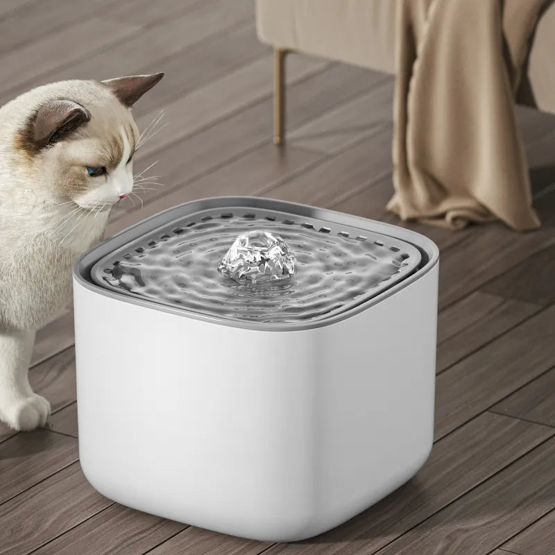 Huisdier Waterfontein Ultra-Stil - 3L Capaciteit | BPA-vrij Materiaal