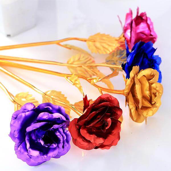 Eternity Rose 24K Goudgeplateerd Folie Cadeau