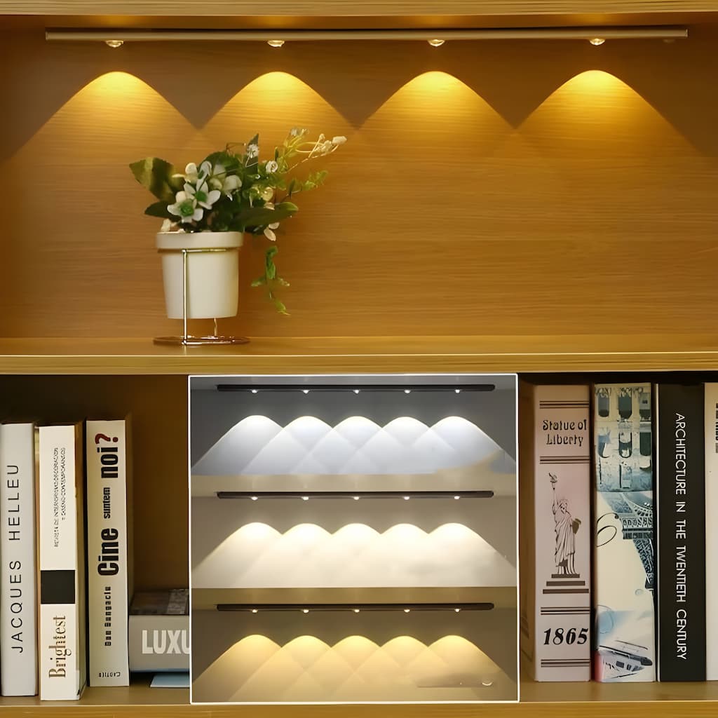 Brehn | WallGlow - Draadloze LED - slim - met bewegingssensor - Praktische verlichting