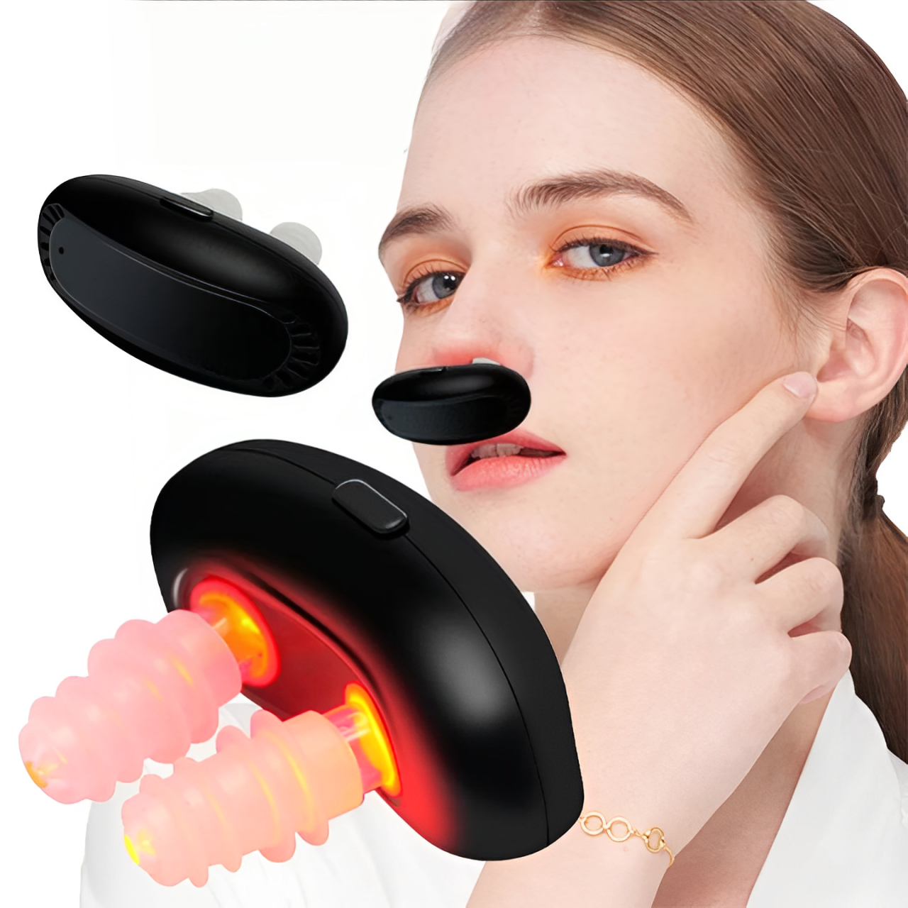 NoseGlow Licht Rood Therapie 660 Nm Neus Comfort Apparaat