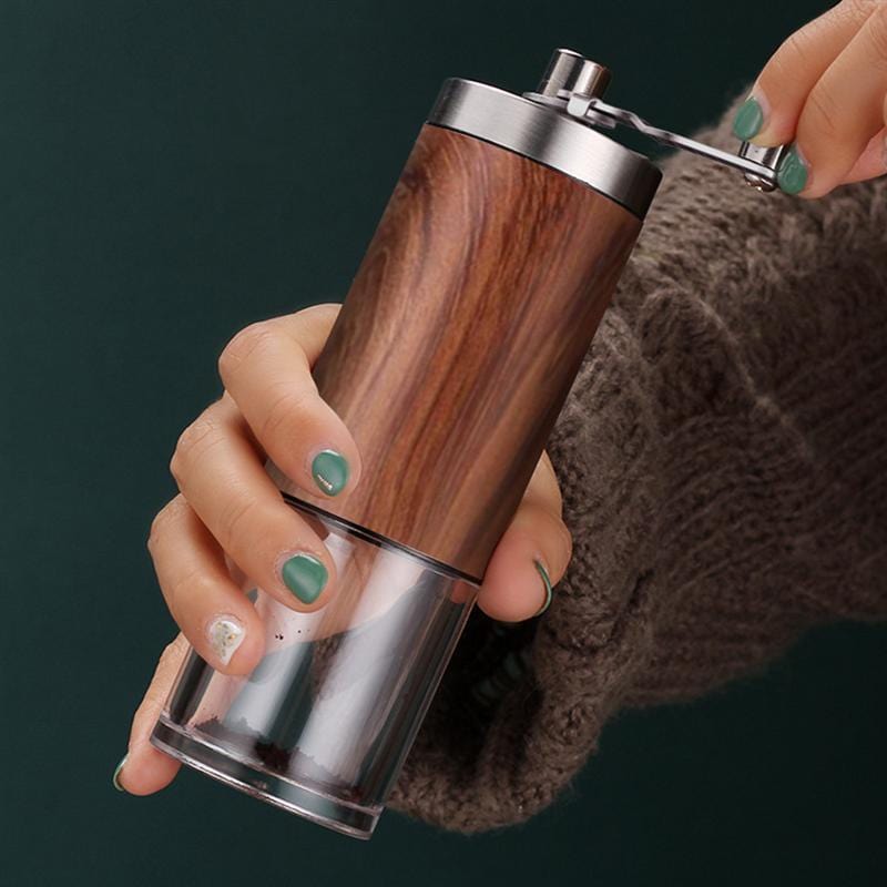 BrewMate - Handmatige portable koffiemolen met opvouwbaar handvat voor verse koffie overal