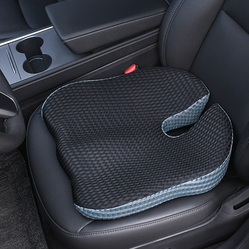 Ergonomisch Kussen Triacomfort | Driehoekige Vorm met Memory-Foam | Ademend en Drukverlagend | Voor Auto en Kantoor