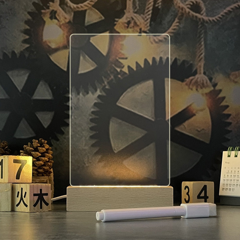 BrightNote | Gezellig nachtlampje met creatief bord