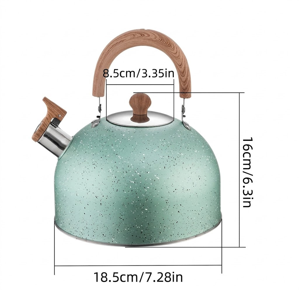 AURABOIL – Klassieke 2.5L Fluitketel met Elegant Design