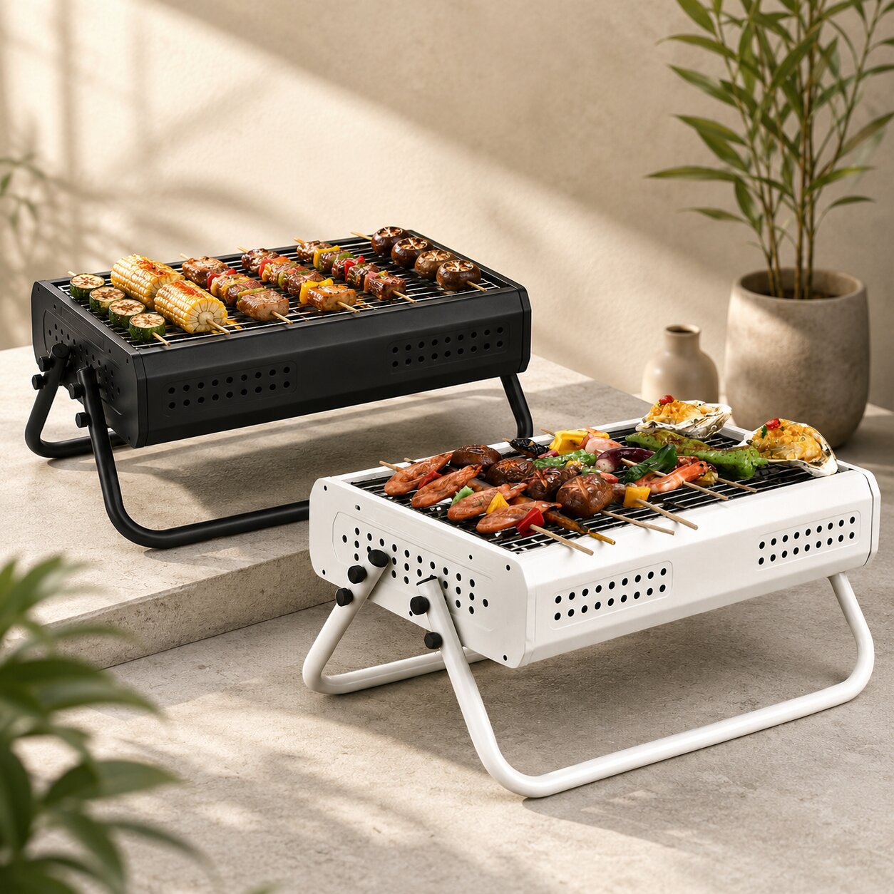 Opvouwbare Camping Houtskoolgrill | Glutfalte