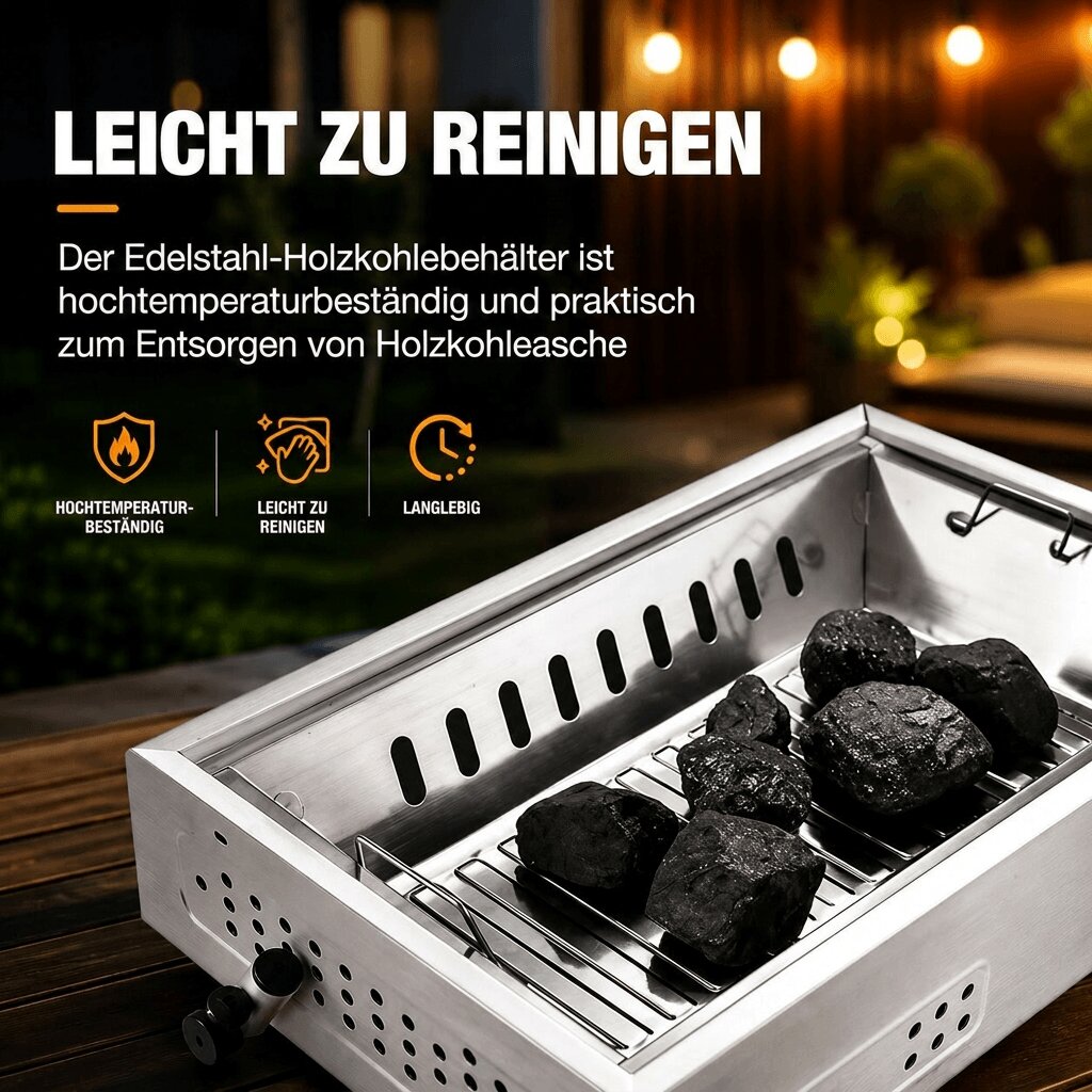 Opvouwbare Camping Houtskoolgrill | Glutfalte