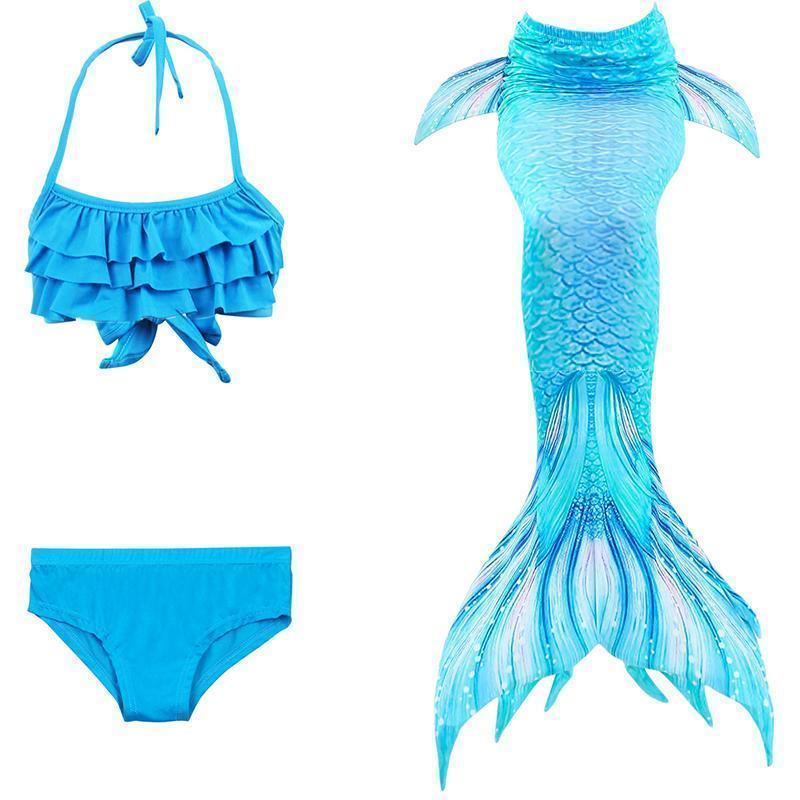 Barnas Zeemeermin Badpak - Prinses Bikini Set