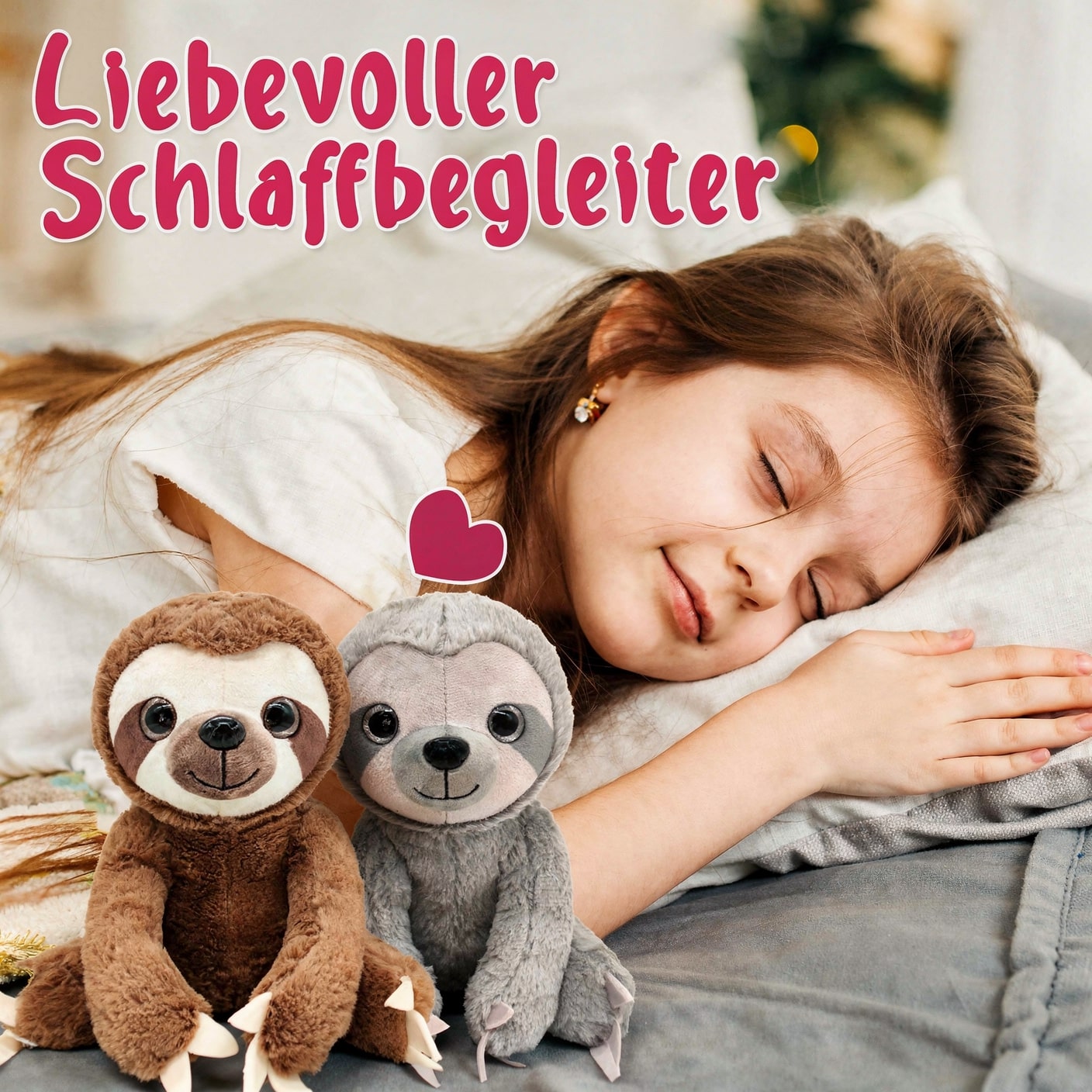 Luiaard Knuffeldier | Schattig Pluche Dier voor Baby's & Kinderen | KnuffelLuiaard