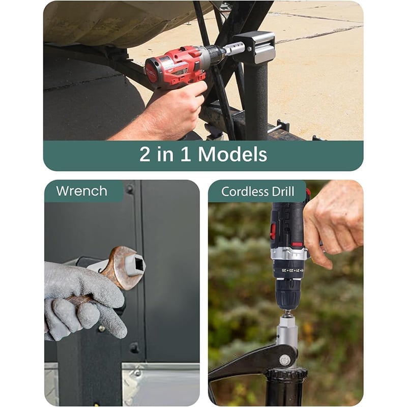 TowCore – Elektrische Boor Trailer Steun Tool