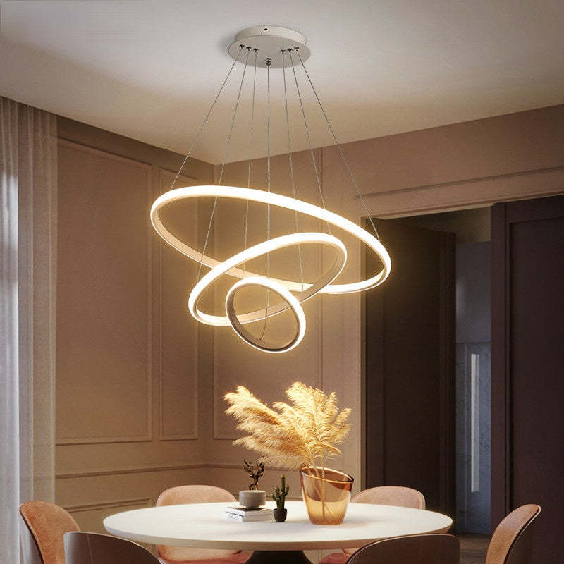 Zin Moderne Ring Hanglamp, 2/3/4 Ringen