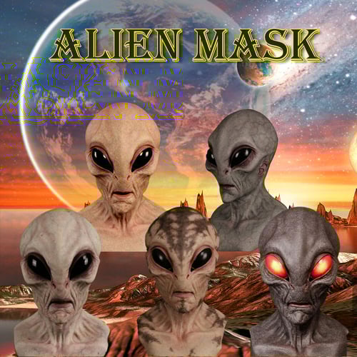 AlienMask | Klaar om de ultieme alien te worden en de show te stelen deze Halloween