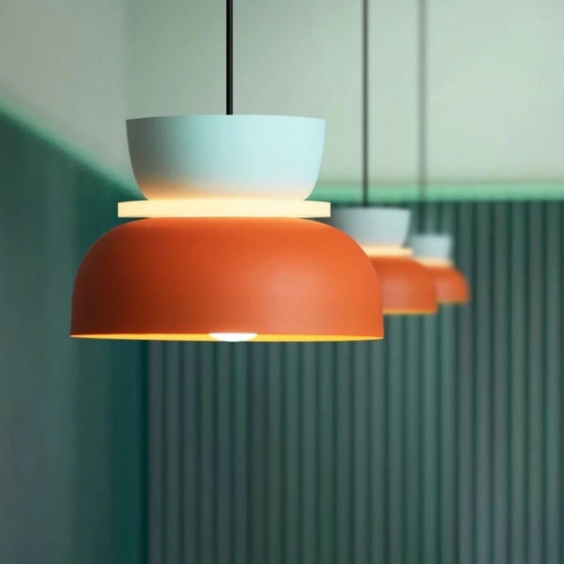 Irina Kleurrijke Kom Schaduw Hanglamp