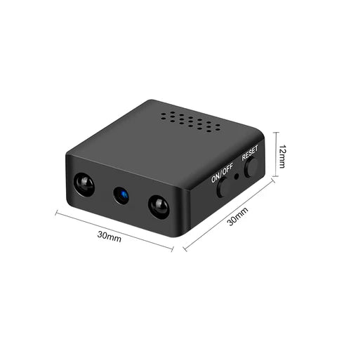 Compacte 1080P HD Spioncamera Met Ingebouwde Audio En Nachtzicht