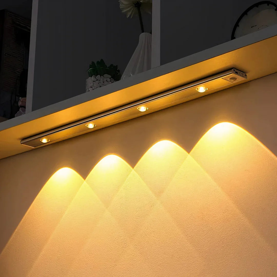 Draadloze LED Kastverlichting met Bewegingssensor en Oplaadbare Batterij voor Extra Gemak