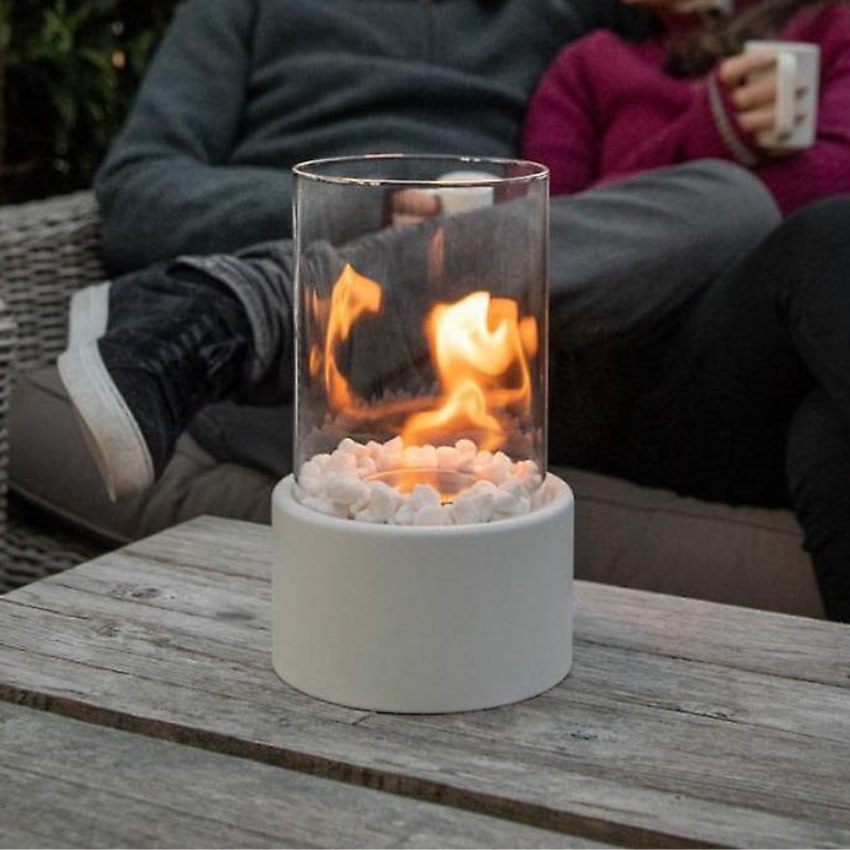 FlameAura | Tafel biohaard – Creëer warmte en sfeer