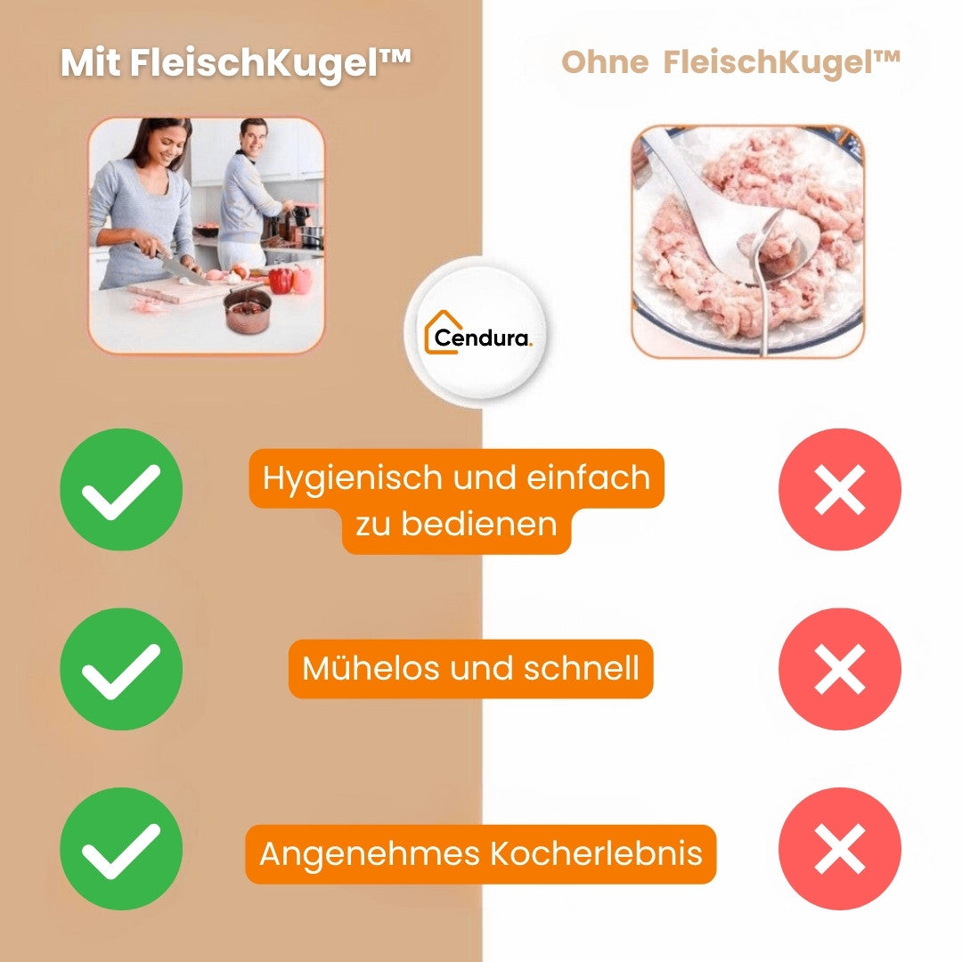 Vleesballetjes Maker & Falafel Maker voor Perfecte Ronde Vormen | VleesBal