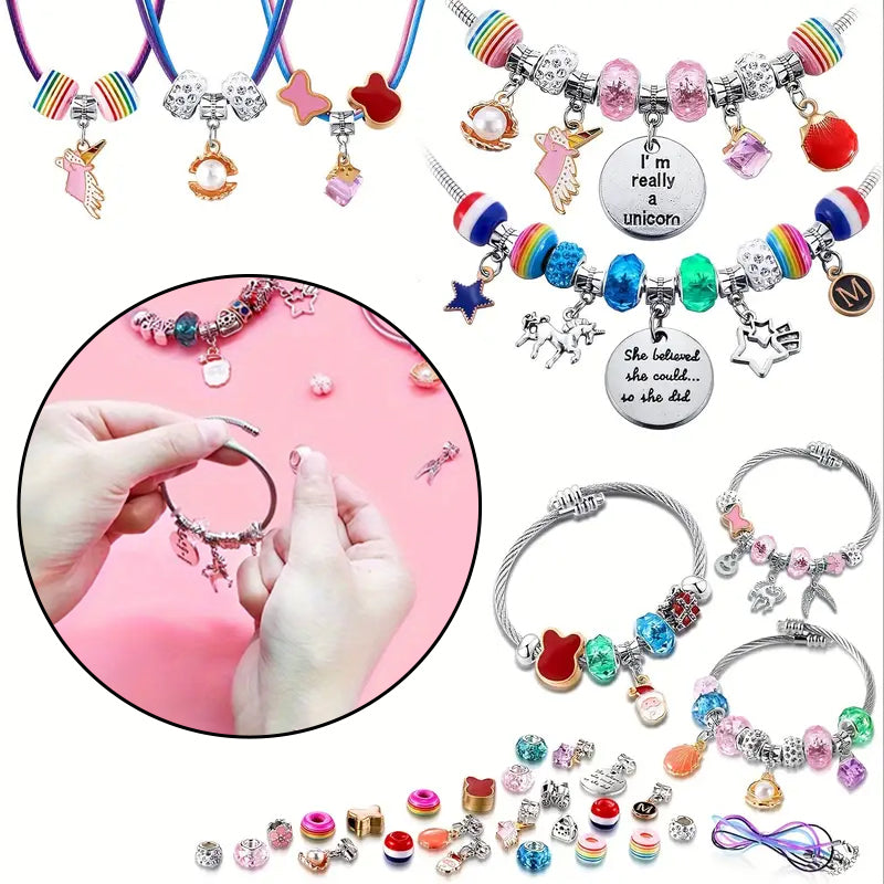 Knutselpakket voor een bedelarmband voor meisjes