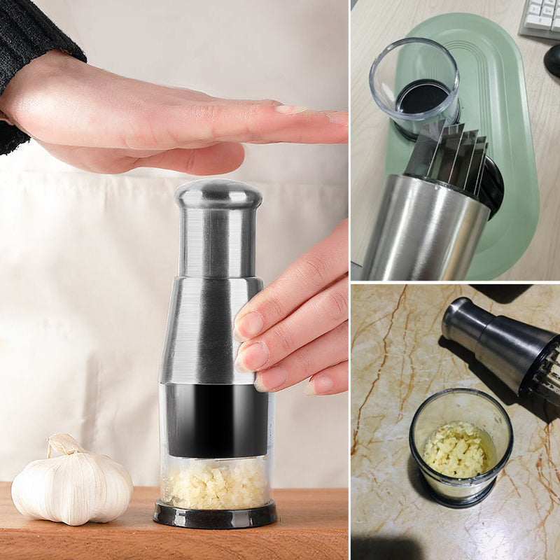 GarliCrush - Knoflookpers zonder moeite voor een snelle en probleemloze voorbereiding in de keuken