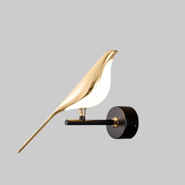 Moderne Wandlamp | Vogelvormig Ontwerp