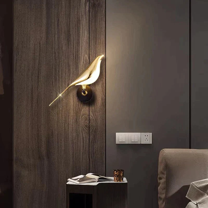 Moderne Wandlamp | Vogelvormig Ontwerp