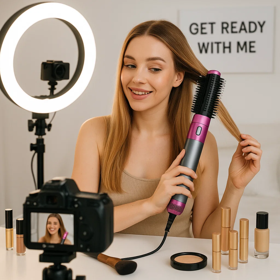 GlamTwist | 5-in-1 veelzijdig stylinginstrument voor perfecte haren