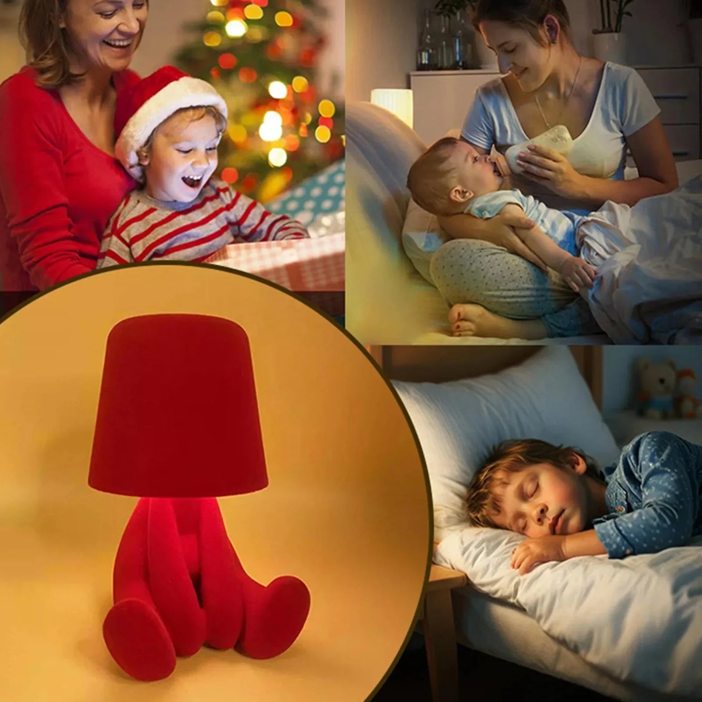 Tafellamp Kinderkamer | Moderne Tafellamp | Nachtlamp | GlowFigur