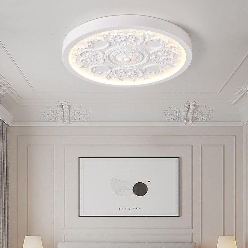 GlowMira | Moderne Hars Plafondlamp met Variabele Lichtkleur