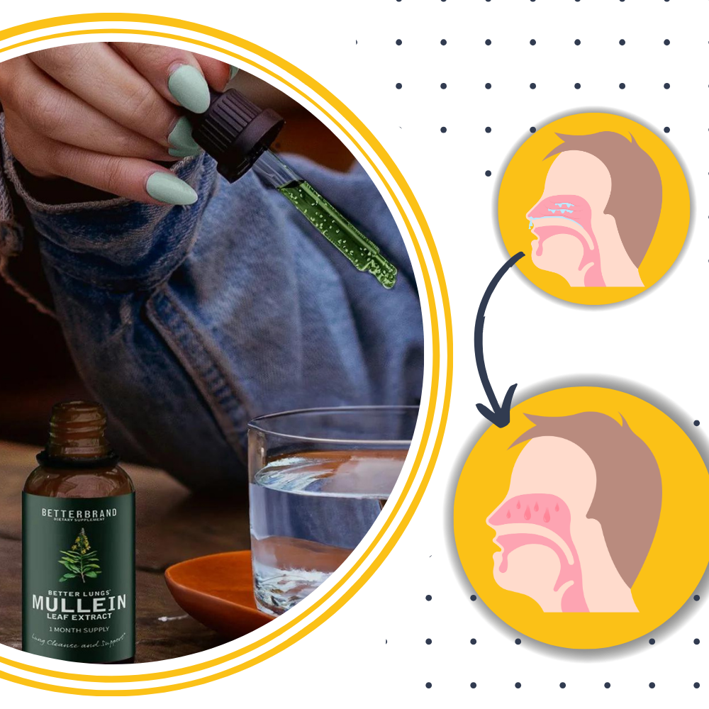 Glutenvrije mullein voor longgezondheid