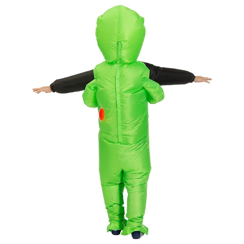 Opblaasbaar Grabme Kostuum – Duurzaam & Waterafstotend voor Volwassenen/Kinderen
