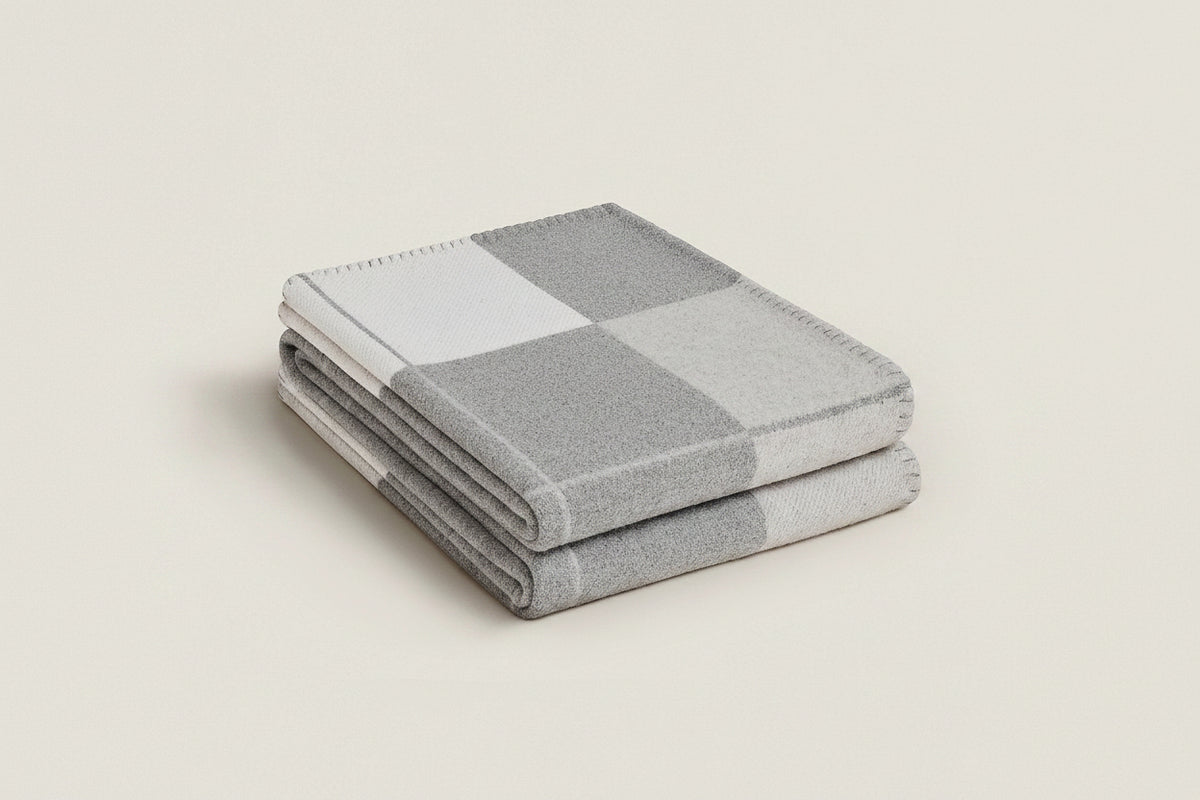 Geruite Deken 140 × 170 cm | Zachte Textielmix