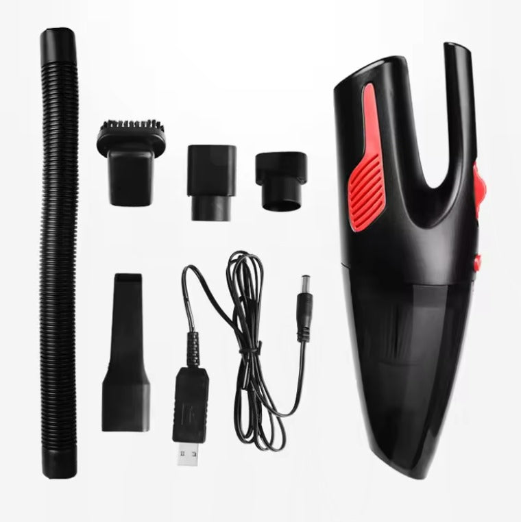 Power Vac 120W USB-reiniger | Sterke zuigkracht en multifiltratiesysteem voor grondige natte en droge rotzooi in compacte ruimtes.