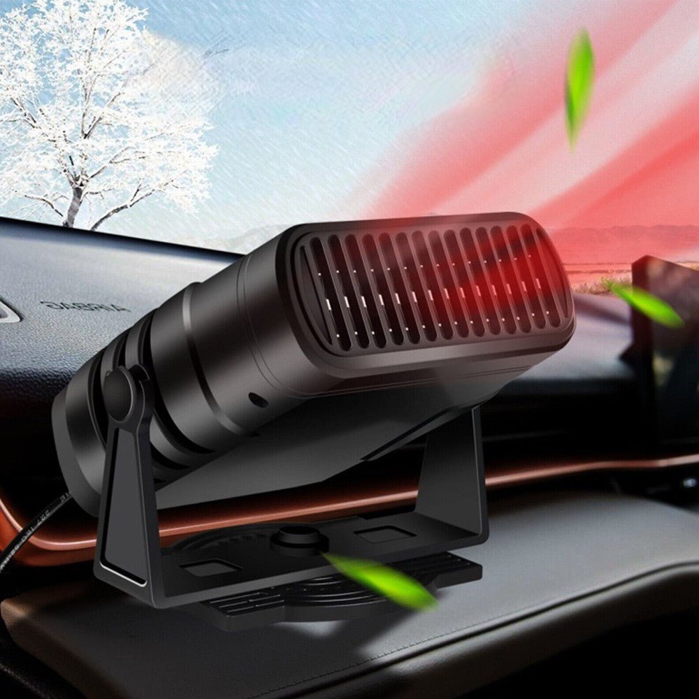 ROADTEMP – Draagbare 12V Autoverwarming, Koeler & Ontwasemingsapparaat voor Comfort in Alle Seizoenen