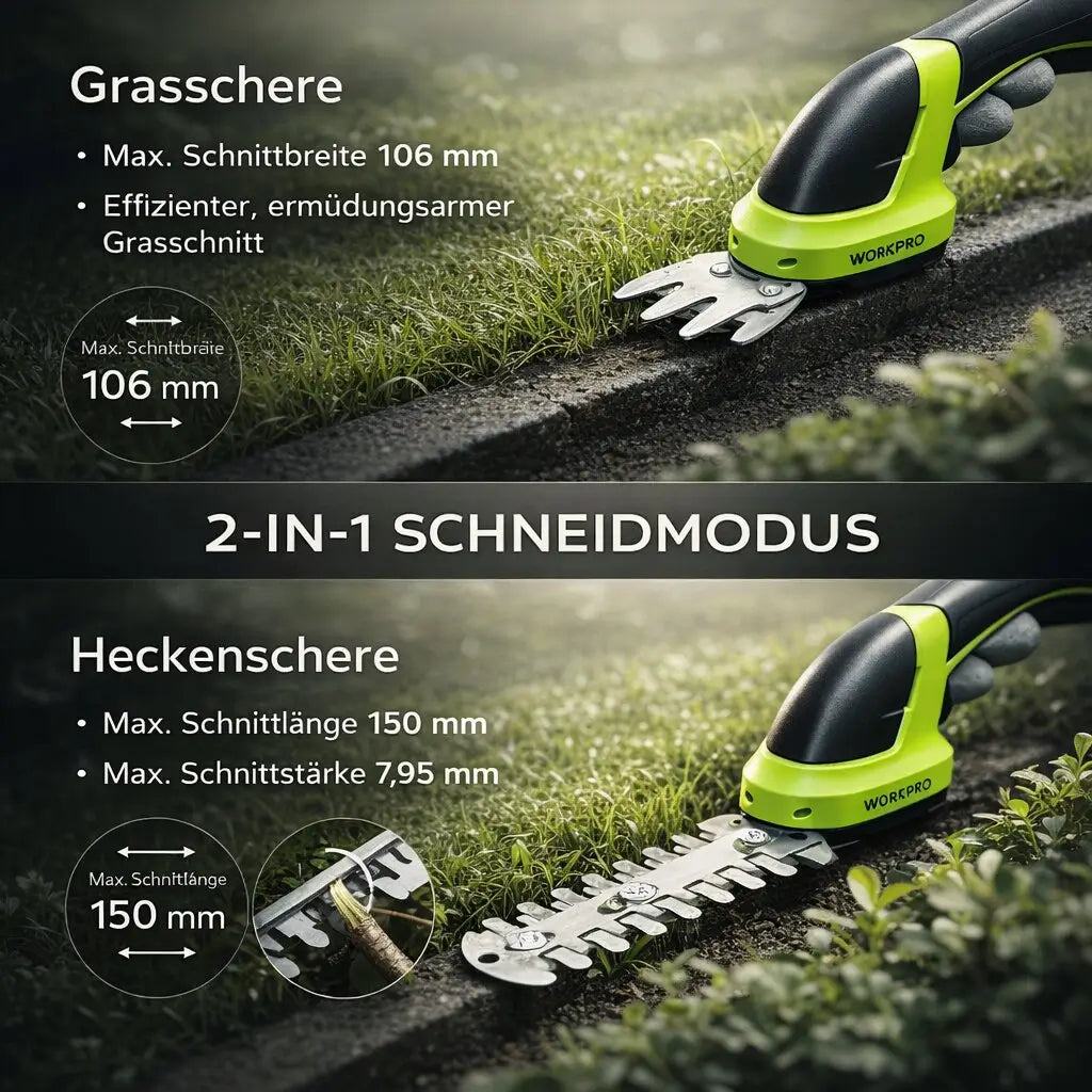 Accu Heggenschaar | Gras-snoeischaar voor de tuin | GroenKlinge