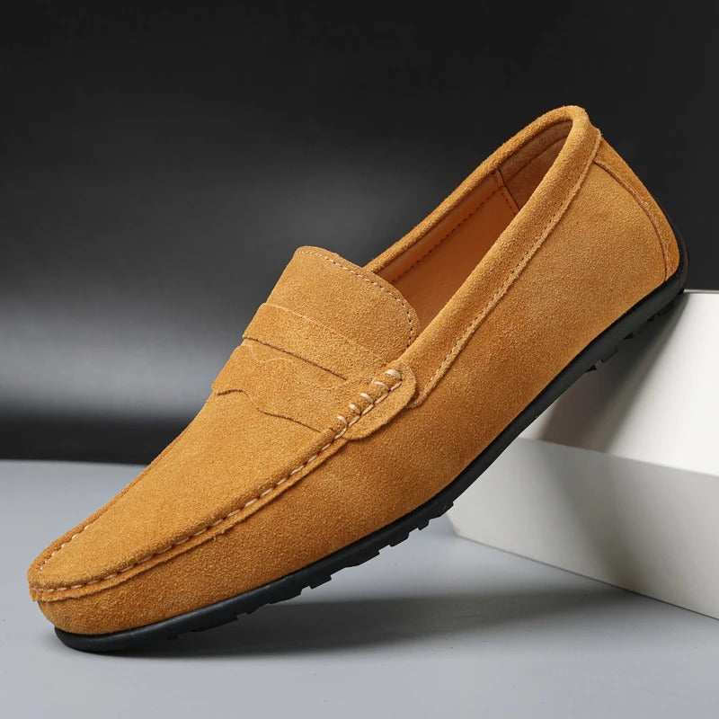 Stijlvolle Herenschoenen - Comfortabele Gevoerde Loafers