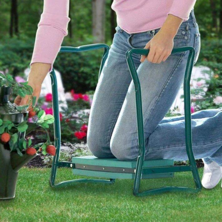 Tuinbank - Opvouwbare ergonomische knielbank
