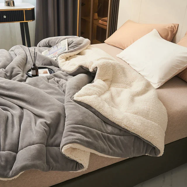 Fleece-deken | Grote beddeken | Woonkamer deken | HugLuxe
