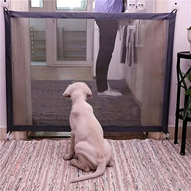 Comfy Paws Verstelbaar Poortje | Veilige en betrouwbare barrière voor huisdieren, binnen of op het balkon.