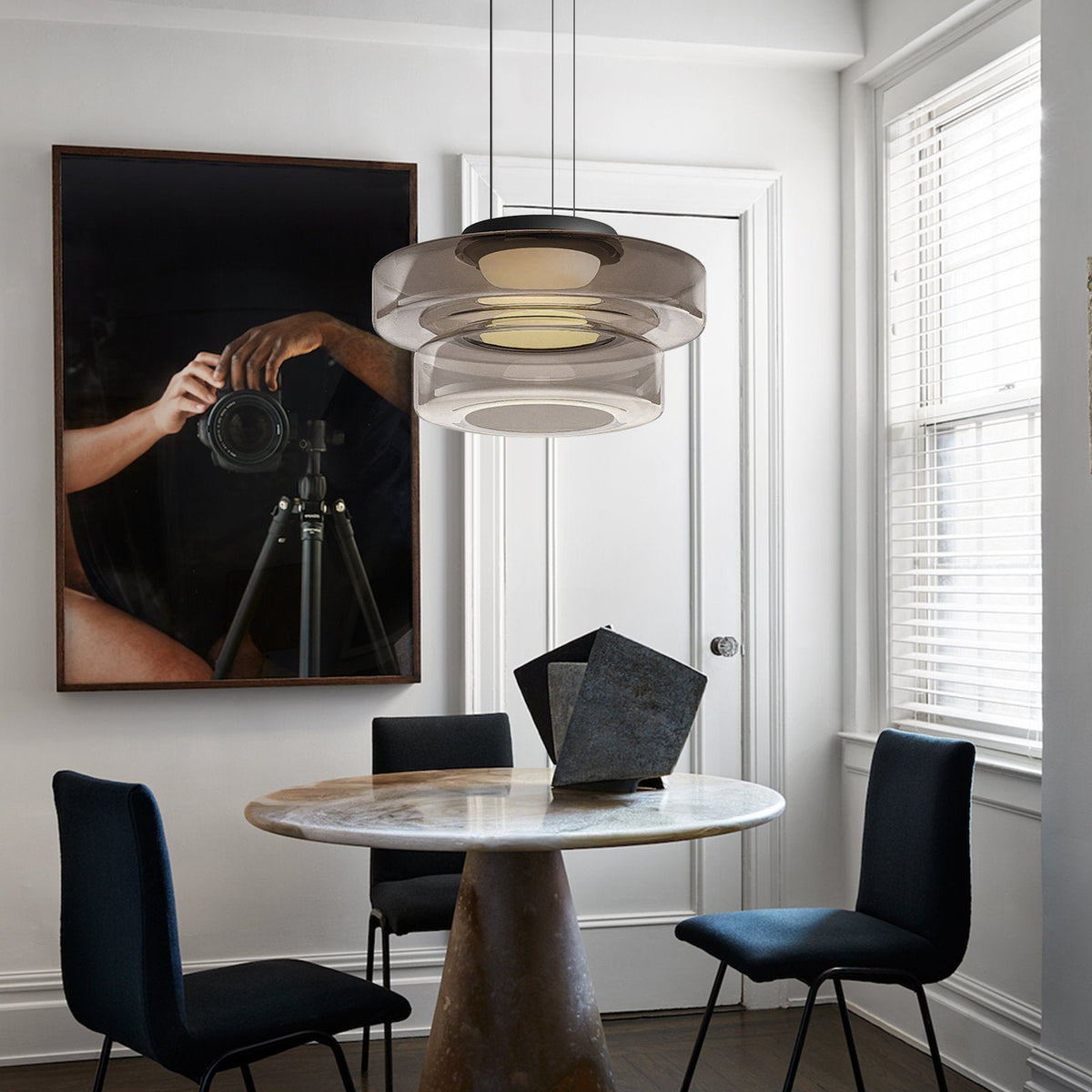 Jojo Glazen Hanglamp Multi-laags Structuur