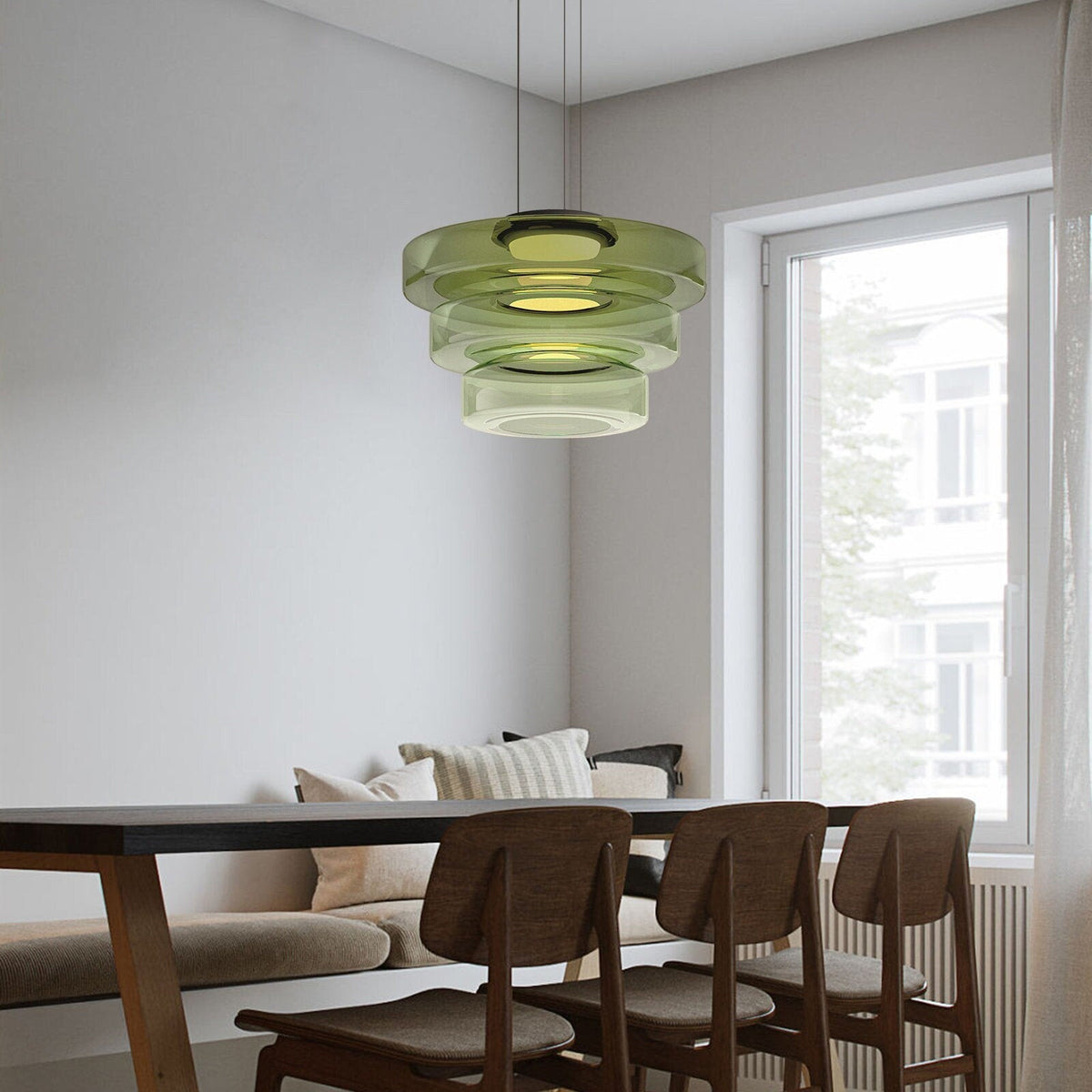 Jojo Glazen Hanglamp Multi-laags Structuur
