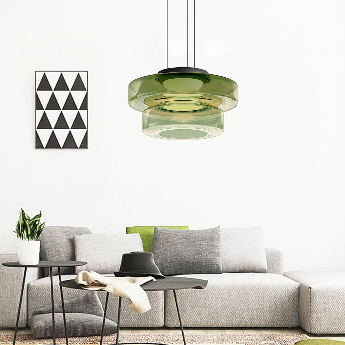 Jojo Glazen Hanglamp Multi-laags Structuur