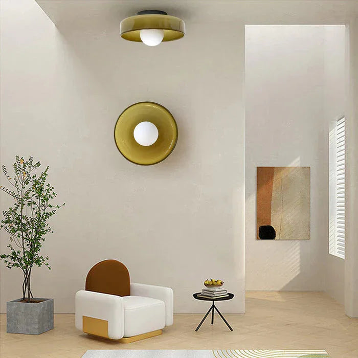 Newtown Plafond- en Wandlamp
